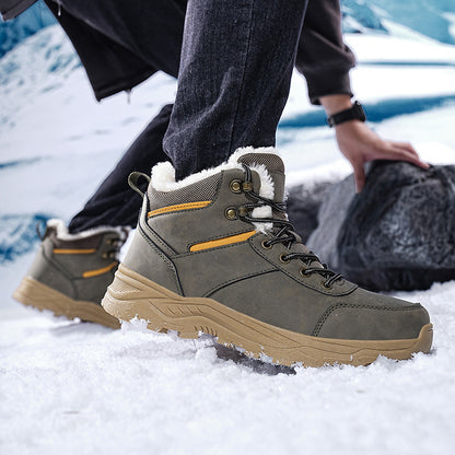 Waterproof Leather Winter Boots 5 reviews