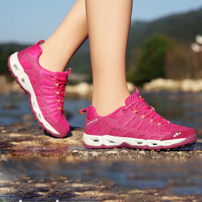 Unisex -New Mesh Lace Up Outdoor Hiking Sneakers