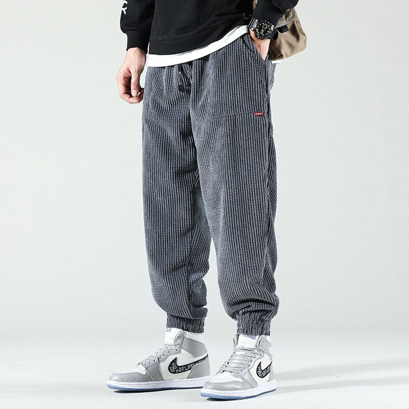 Rugged Corduroy Pants for Men - OutfitLondon
