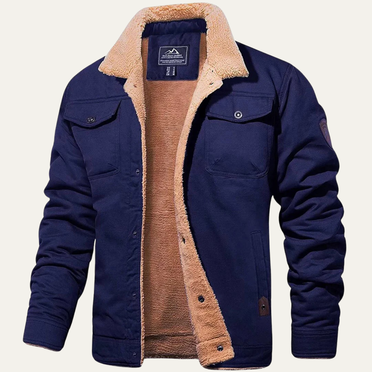 Thermal Insulated Mens Winter Parka Coat