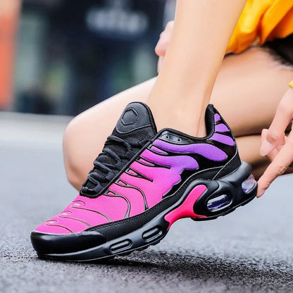 Women Air Cushion Shoes Fashion Multicolor Sneakers
