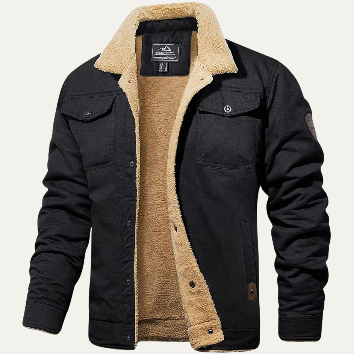 Thermal Insulated Mens Winter Parka Coat