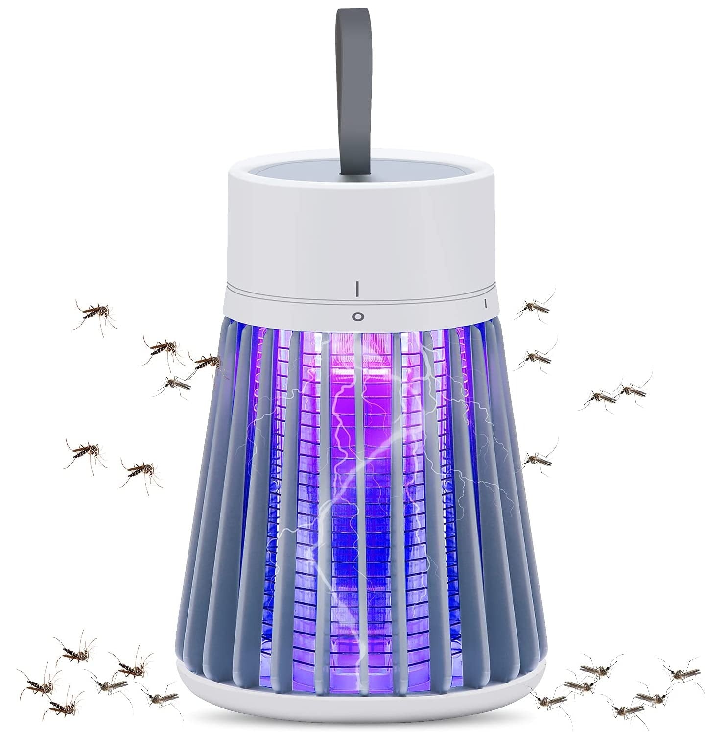 Buzzbgone Zapper Portable Bug Zapper Led Light Mosquito Killer