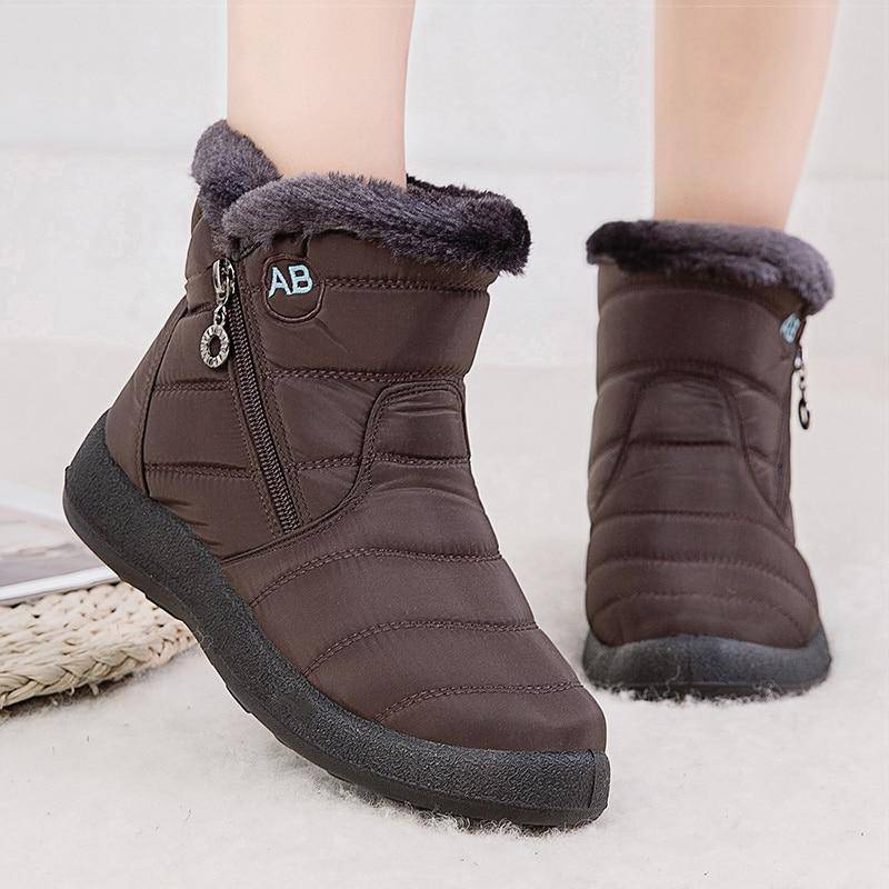 Waterproof Winter Snow Shoes for Women and Men