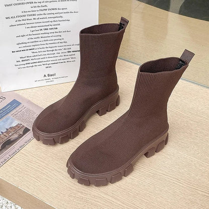 Cozy Cable Knit Ankle Boot Socks