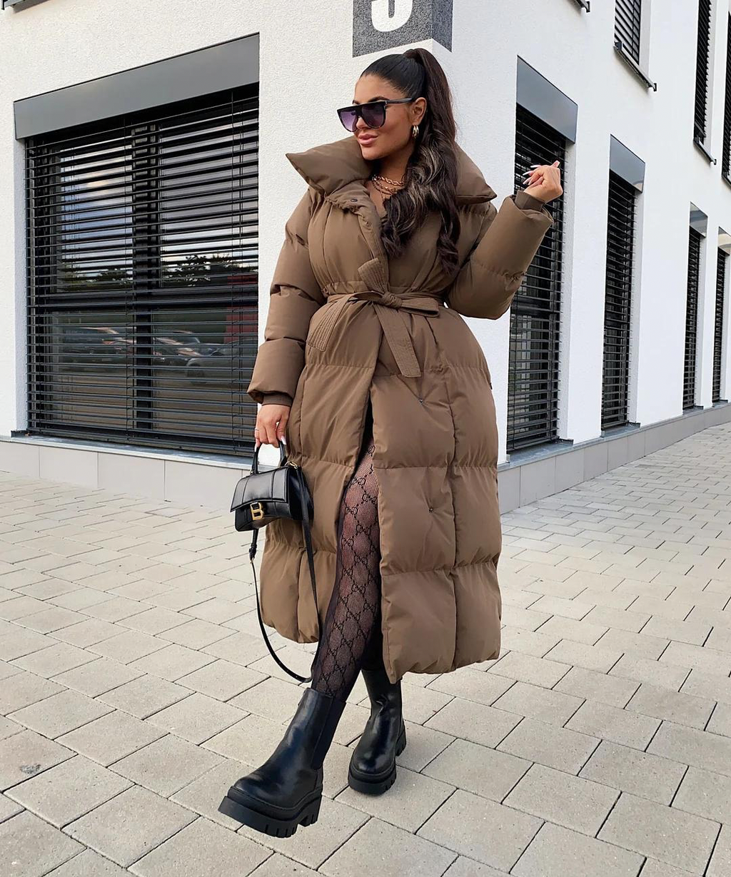 Classic Ladies Waterproof Parka Coat