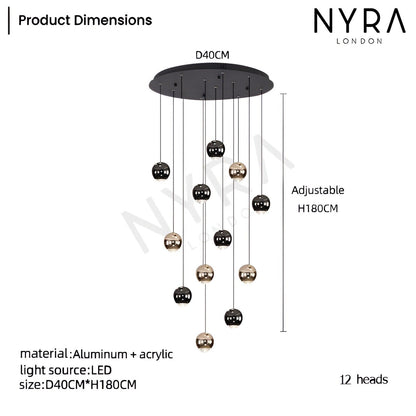 Luxurious Crystal Pendant Lamp