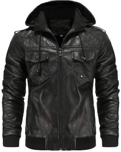 Waterproof Mens Jacket With Hood - OutfitLondon