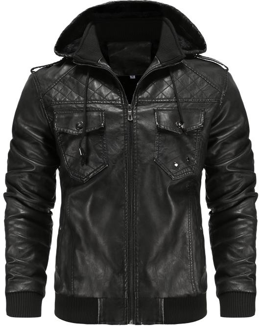 Waterproof Mens Jacket With Hood - OutfitLondon
