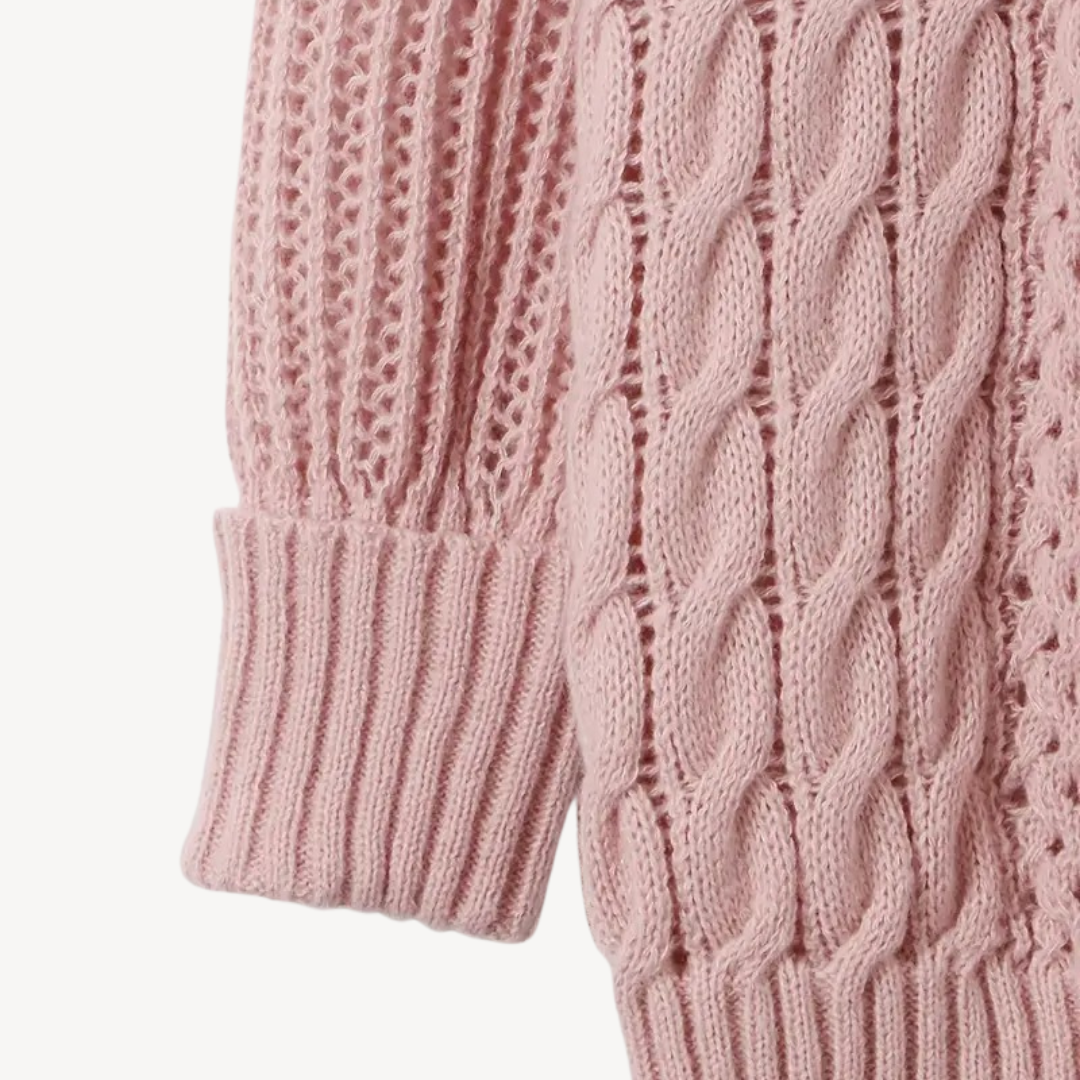 Cozy Crew Neck Sweater Dress for Women