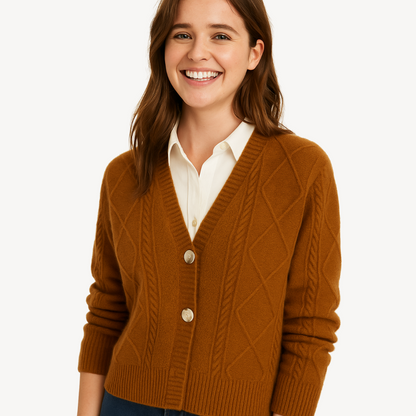 Soft Open Front Women's Cardigan Sweater - OutfitLondon