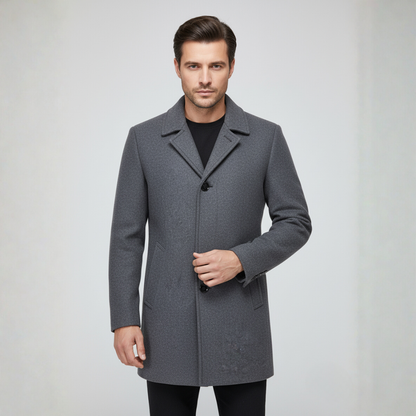 Classic Charcoal Wool Jacket
