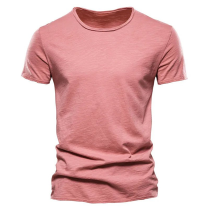 Men's Comfortable Moisture Wicking Slim Fit Cotton Tee