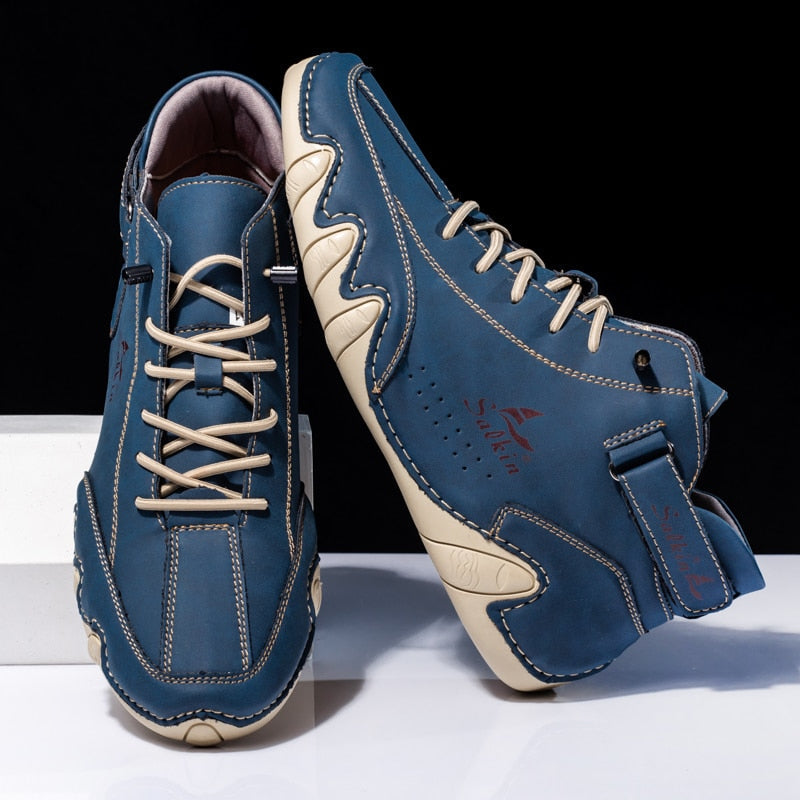 Comfortable Arch Support Leather Shoes