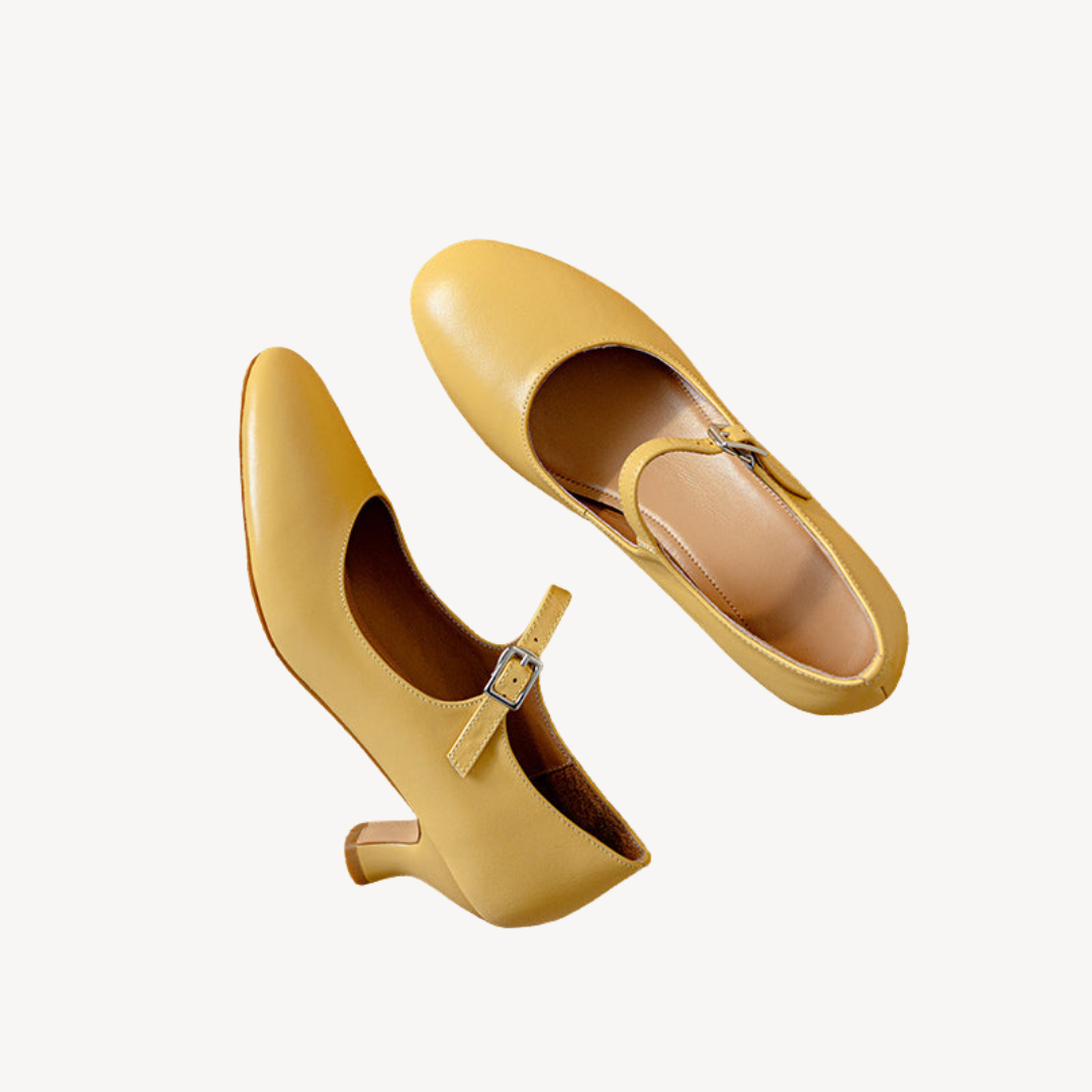 Comfortable Low Heel Mary Jane Shoes