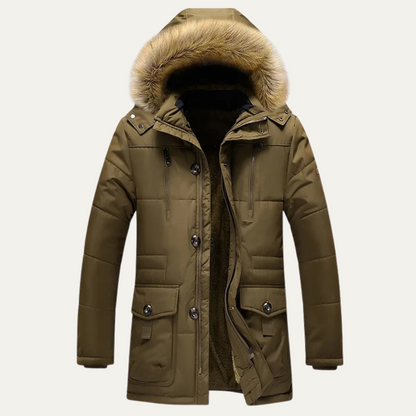 Waterproof Insulated Men's Winter Parka Coat - OutfitLondon