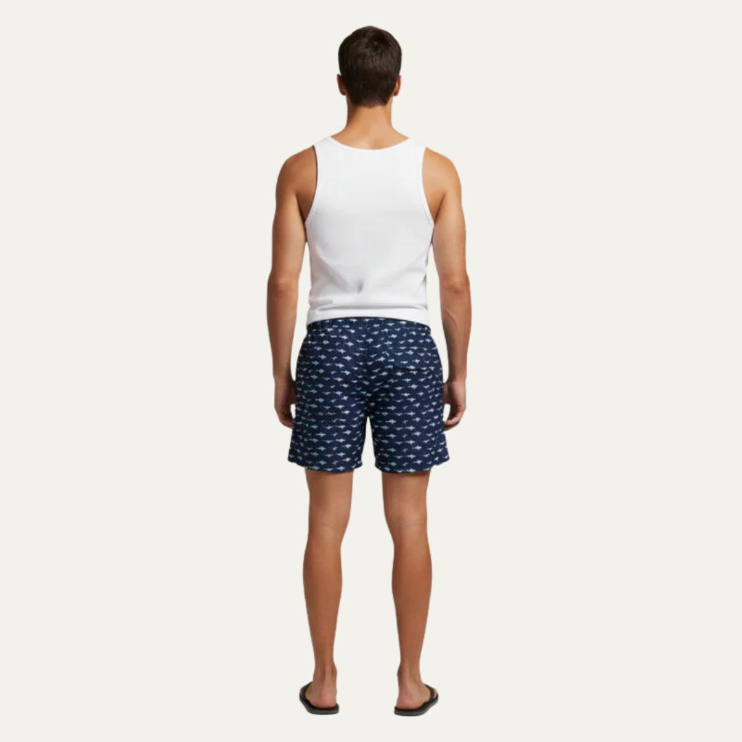 Casual Beach Drawstring Surf Shorts
