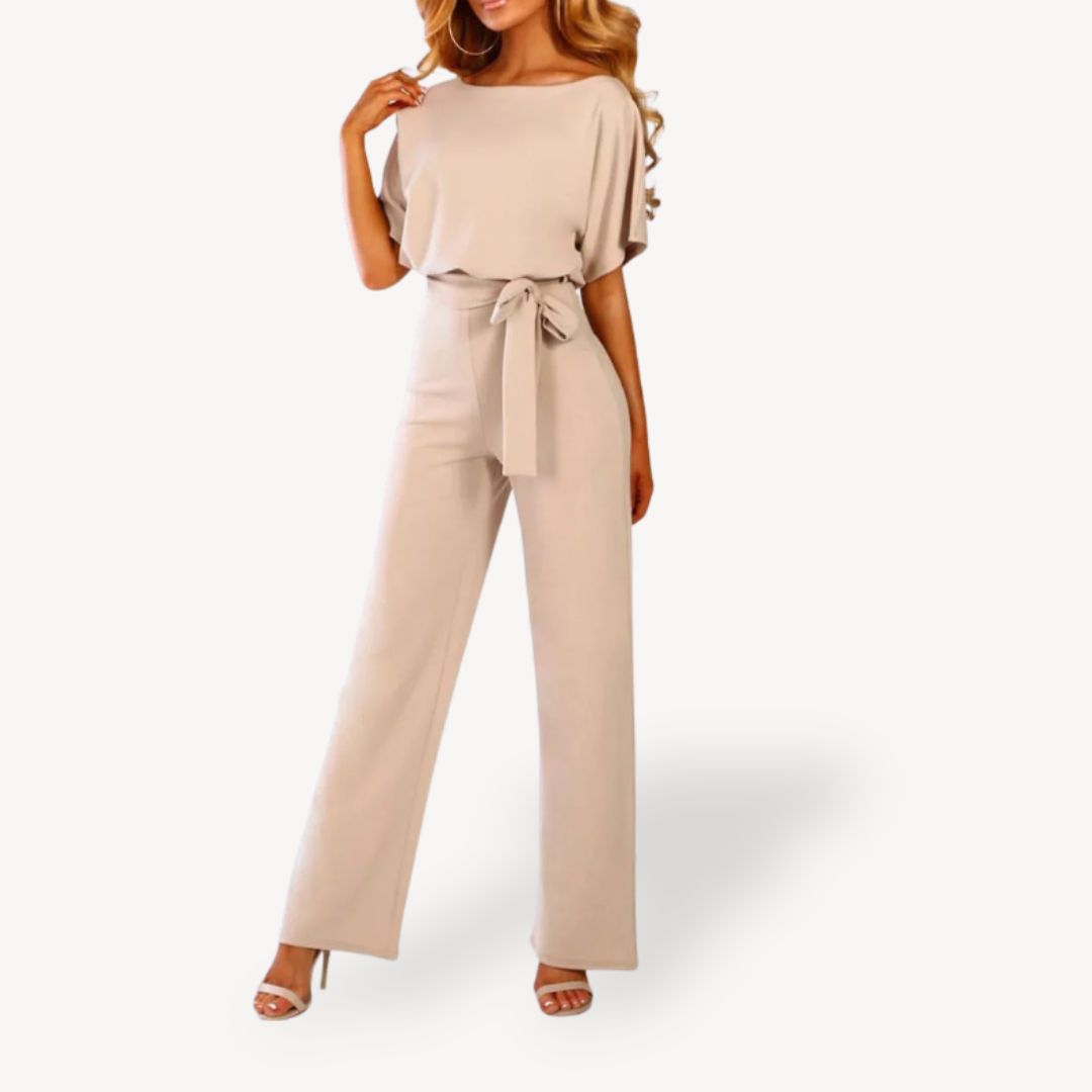 Ladies Comfortable Loose Fit Polyester Jumpsuit