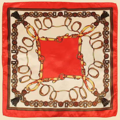 Fashionable Chain Pattern Scarf
