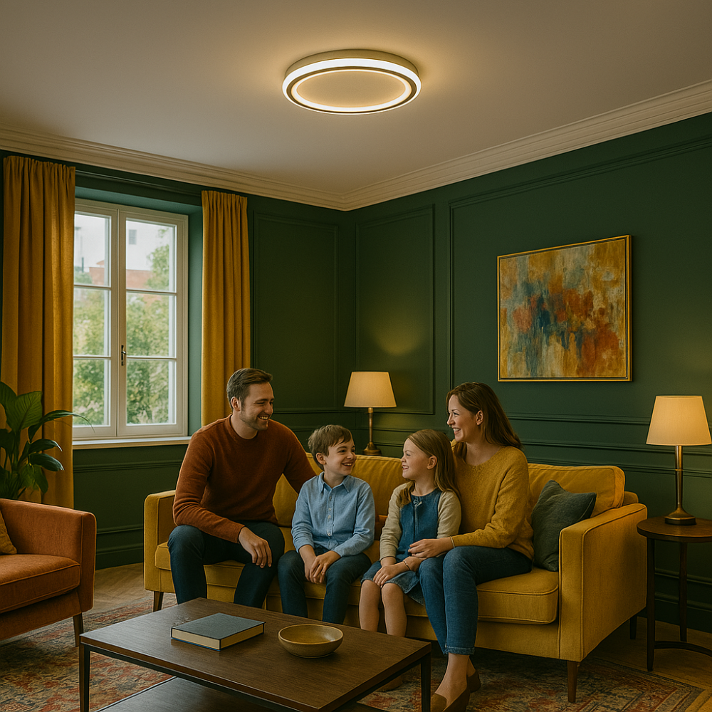 Warm Adjustable LED Overhead Lighting