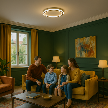 Warm Adjustable LED Overhead Lighting