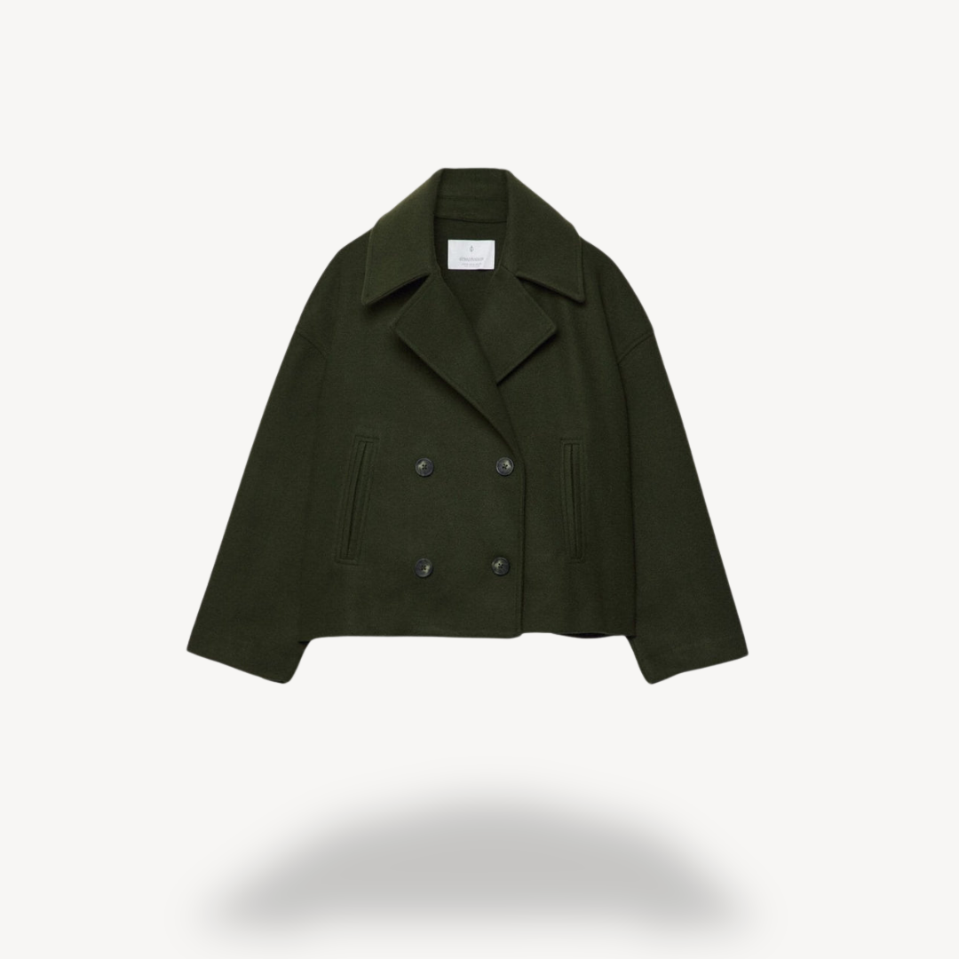 Short Wool Coat for Ladies