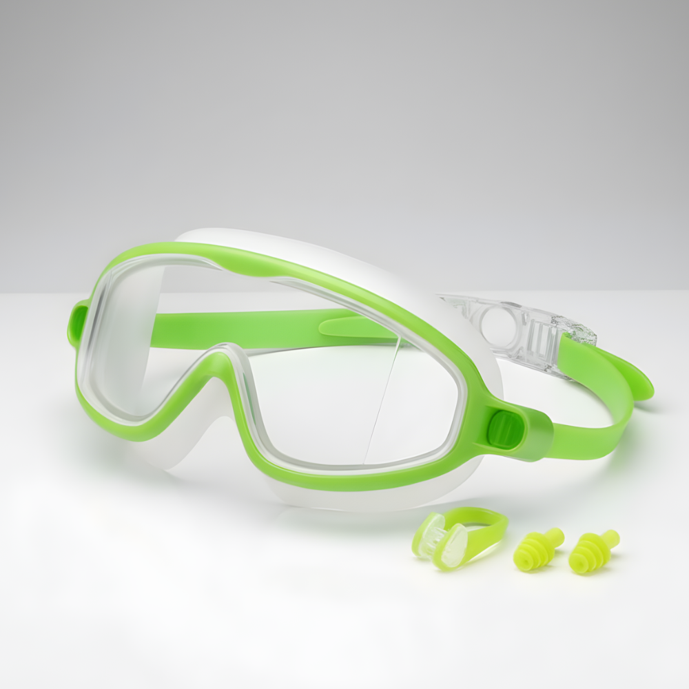 Kids Clear Vision Swim Goggles Set
