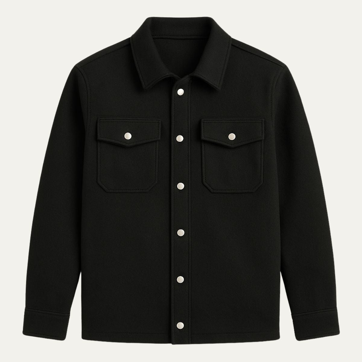 Slim Fit Mens Casual Shirt Jacket