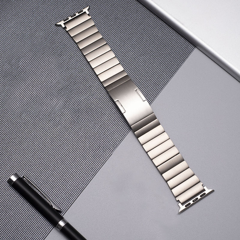 Silver High Tech Watch Band