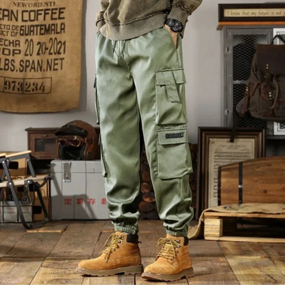 Comfortable Loose Fit Cargo Trousers