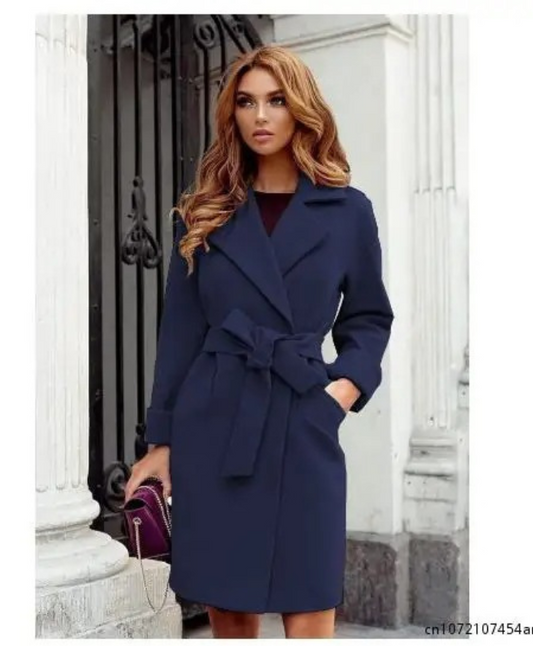 Timeless Raincoat with Adjustable Waist - OutfitLondon
