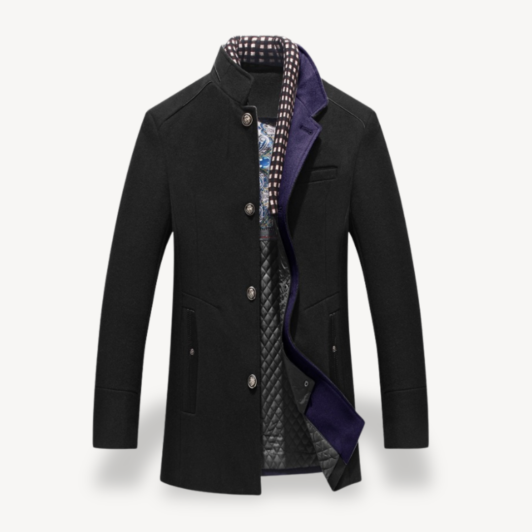Relaxed Fit Men's Winter Coat