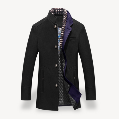 Relaxed Fit Men's Winter Coat