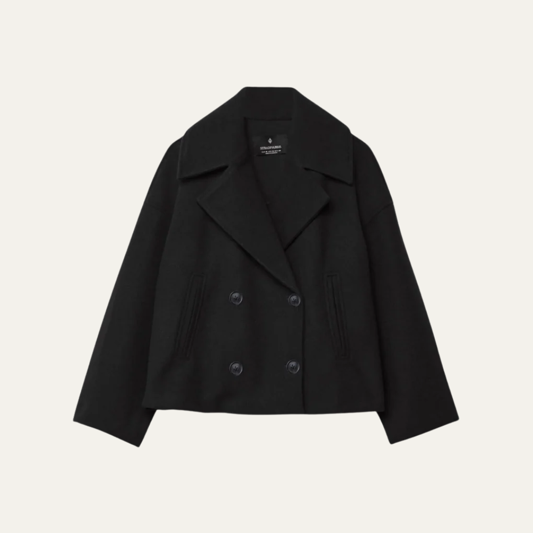 Classic Oversized Short Trench Coat