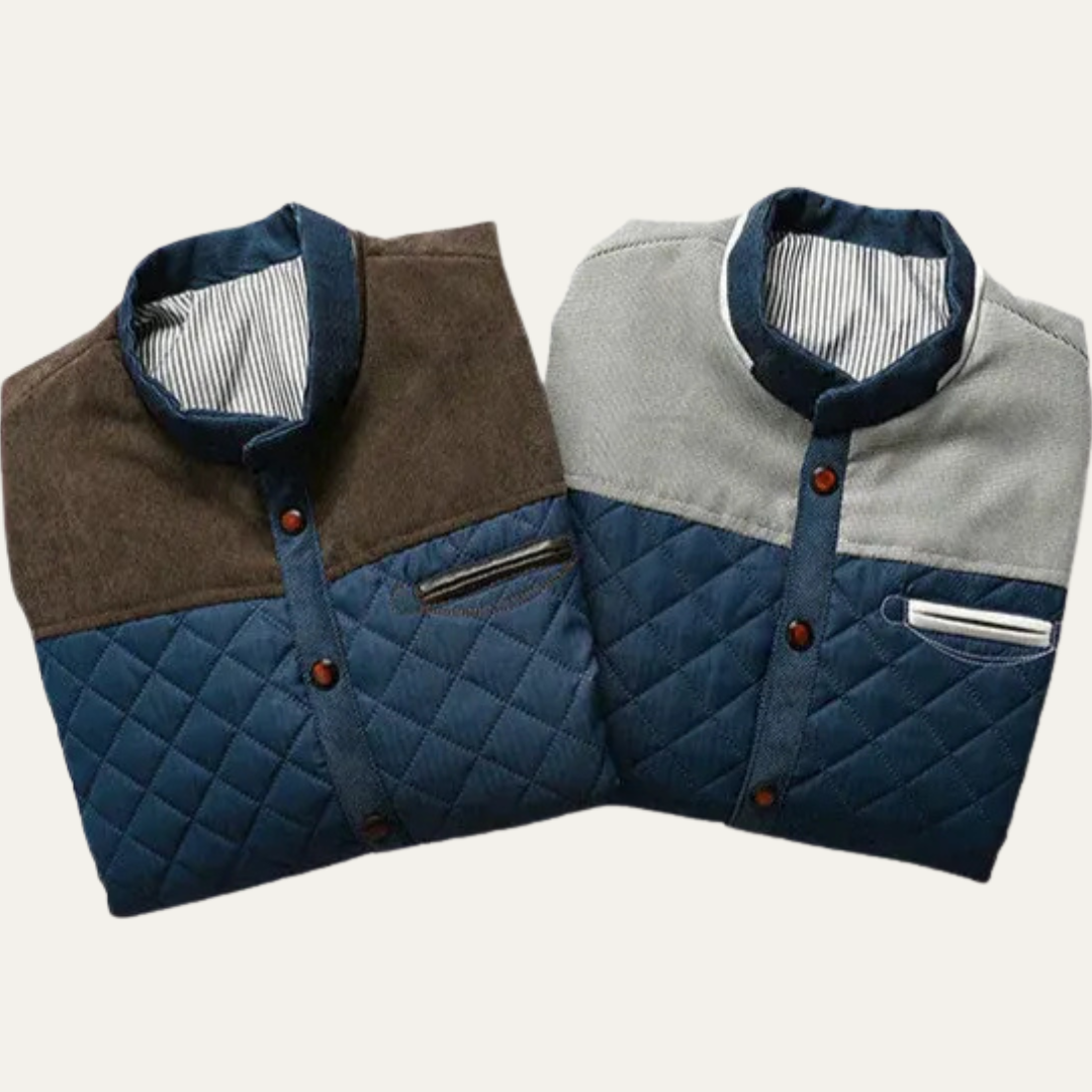 Men's Stylish Padded Parka Coat