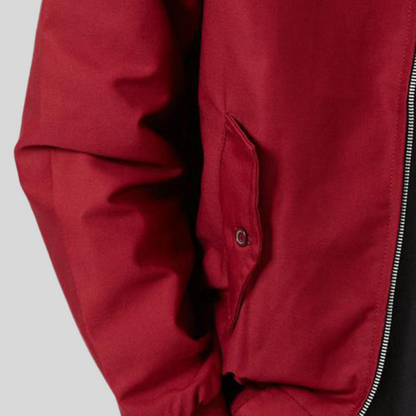 Men's Vintage Zip Up Bomber Jacket