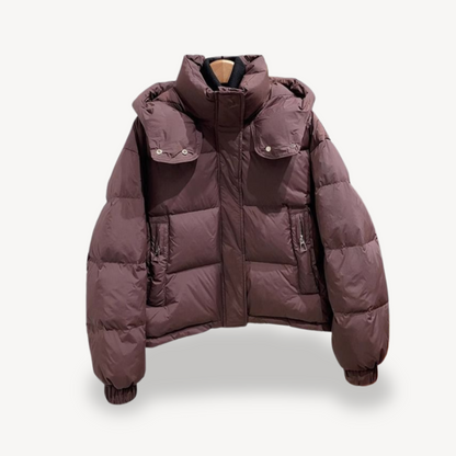 Warm Hooded Winter Coat for Ladies