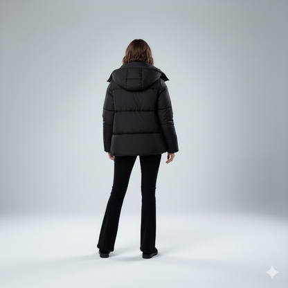 Warm Padded Parka Coat for Women