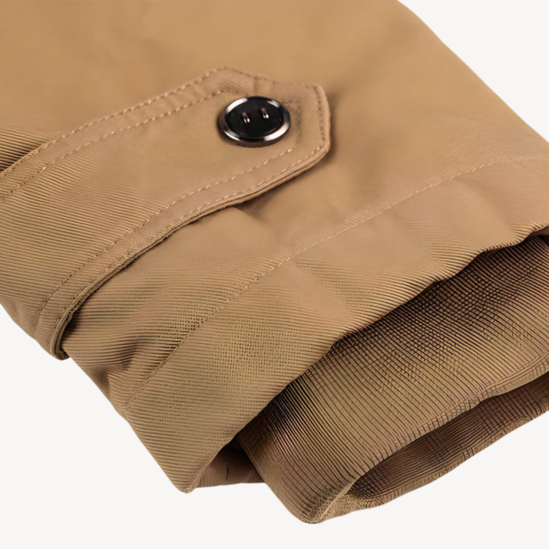 Warm Waterproof Mens Parka Coat with Pockets