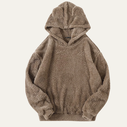 Warm Fleece Hooded Jacket for Men