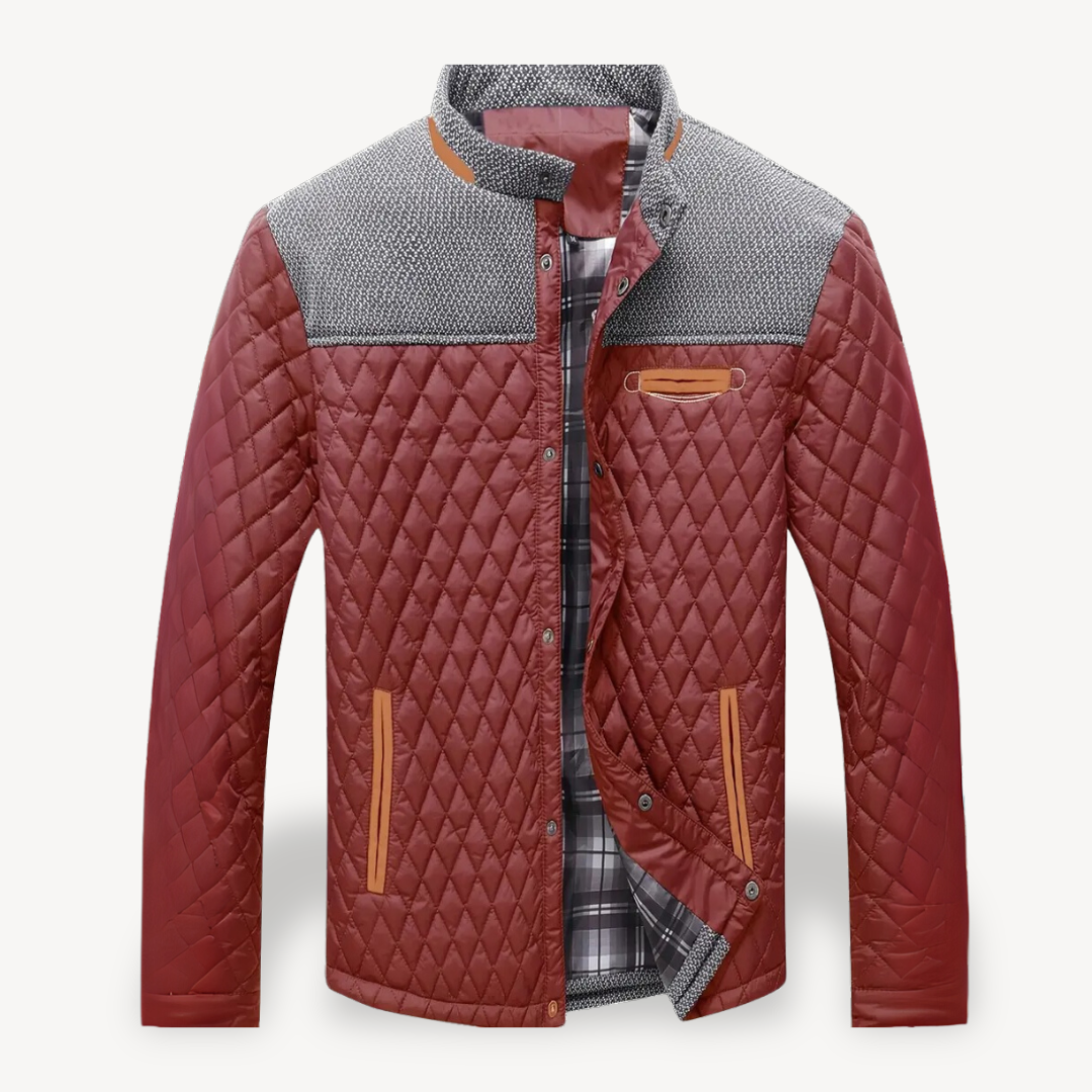 Warm Fuzzy Lined Mens Winter Coat