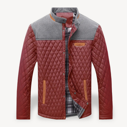 Warm Fuzzy Lined Mens Winter Coat