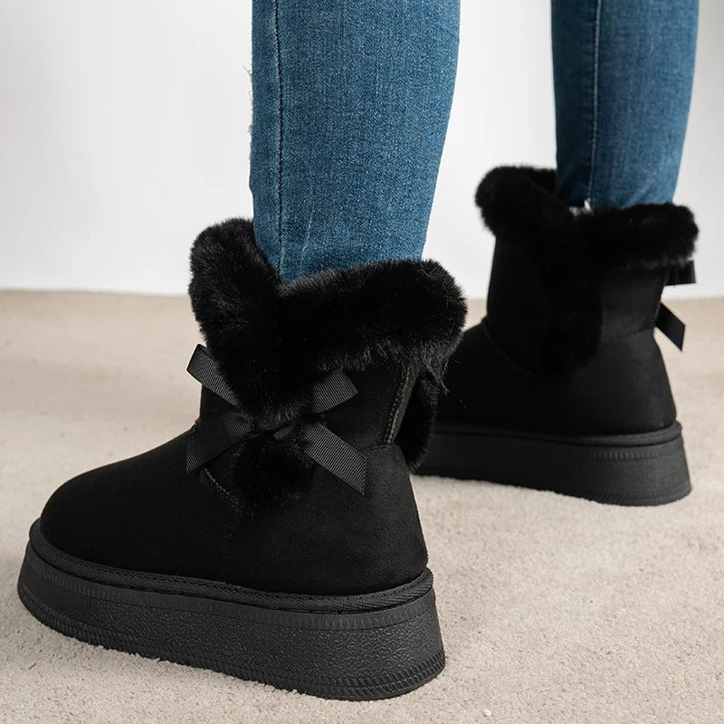 Luxury Suede High Heel Boots - OutfitLondon