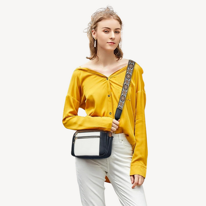 Checked Small Shoulder Bag