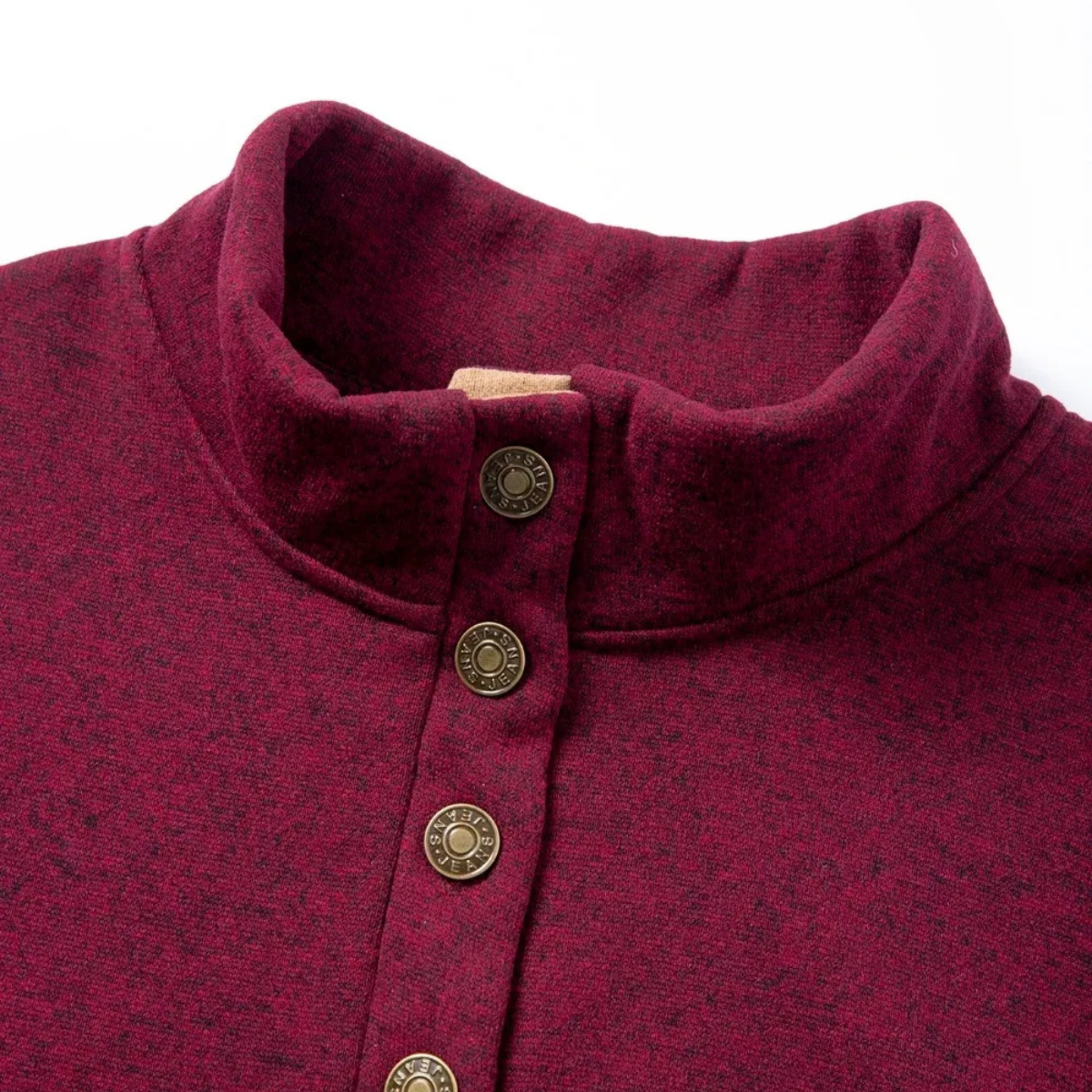 Relaxed Fit Men's Crew Neck Knit Sweater