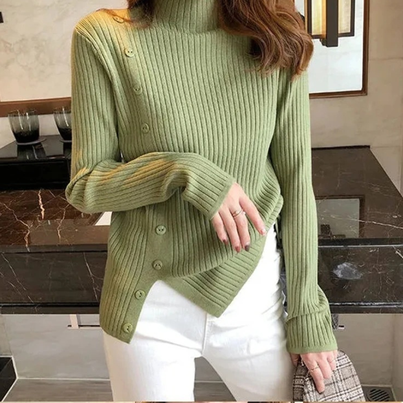 Cozy Soft Knit Crew Neck Sweater