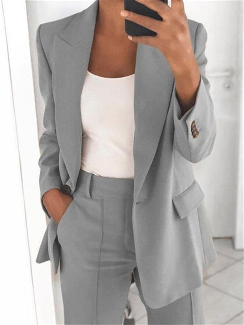 Timeless Two Piece Ladies Business Suit