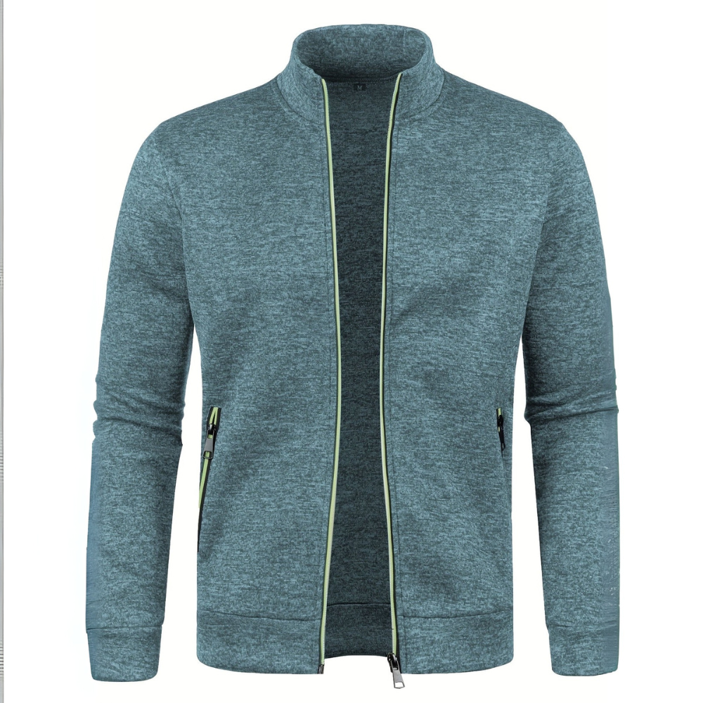 Men's Bright Zip Up Running Jacket