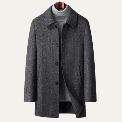 Timeless Mens Tailored Overcoat