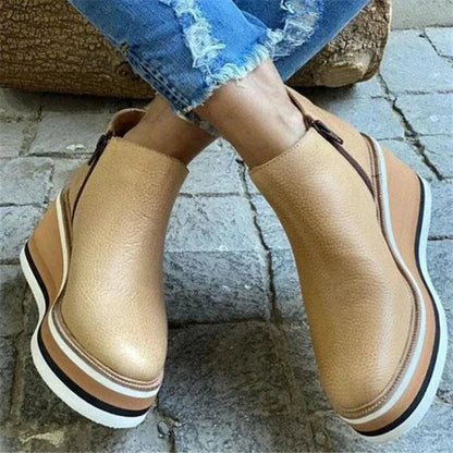Comfortable Low Heel Chelsea Boots